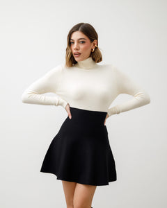 Gonna in maglia a ruota - 4169