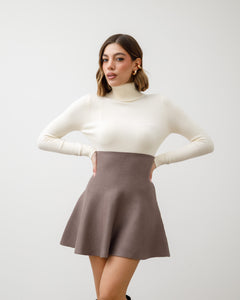 Gonna in maglia a ruota - 4169