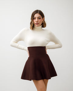Gonna in maglia a ruota - 4169