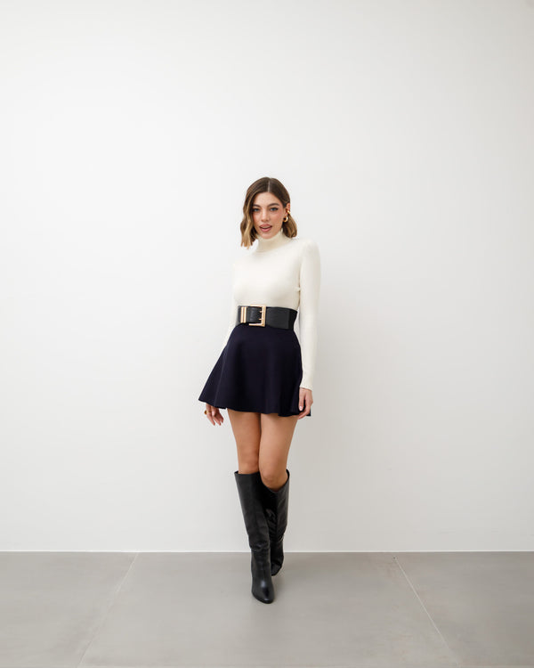 Gonna in maglia a ruota - 4169