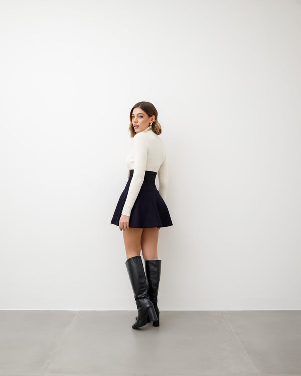 Gonna in maglia a ruota - 4169