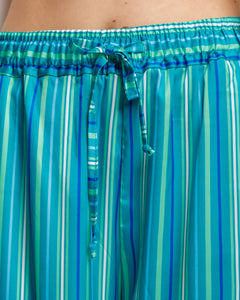 Pantaloni satin a righe ALTHÉA - C131