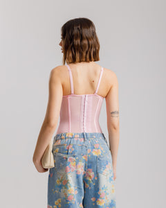 Corsetto in tulle con stecche - ST13751