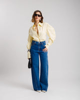 Jeans palazzo DARK BLUE - 9047