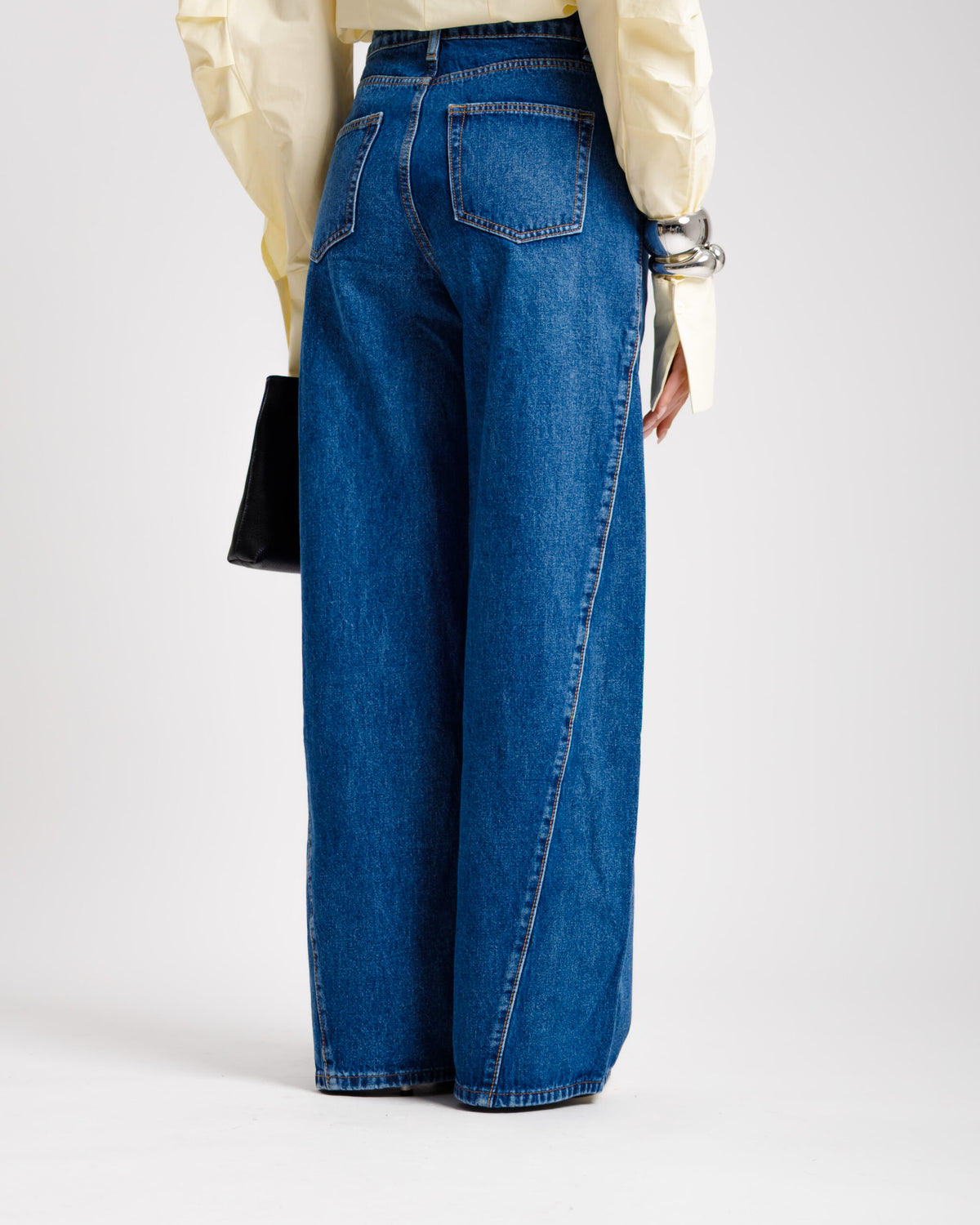 Jeans palazzo DARK BLUE - 9047