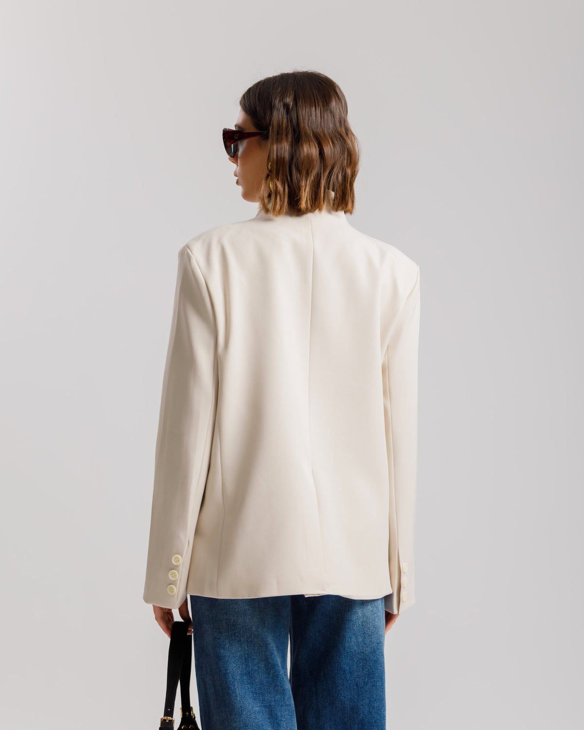 Blazer con collo alto - MARILYN