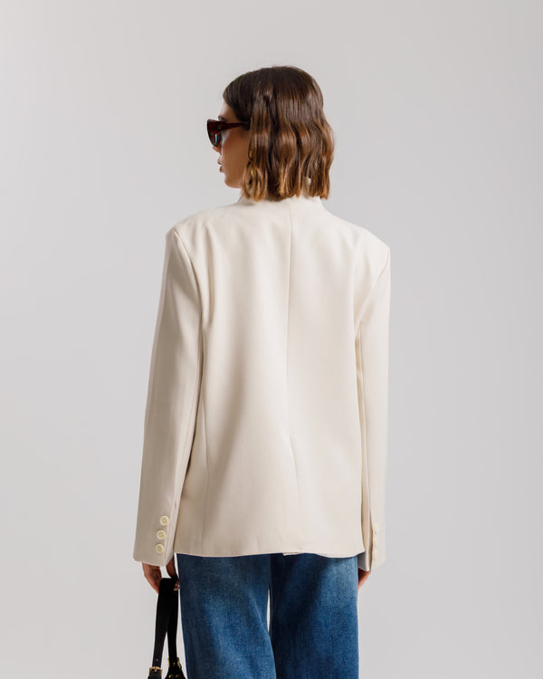 Blazer con collo alto - MARILYN