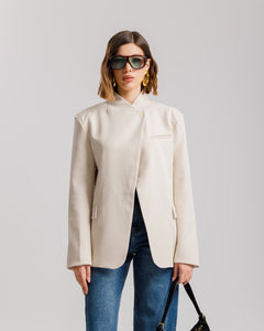 Blazer con collo alto - MARILYN
