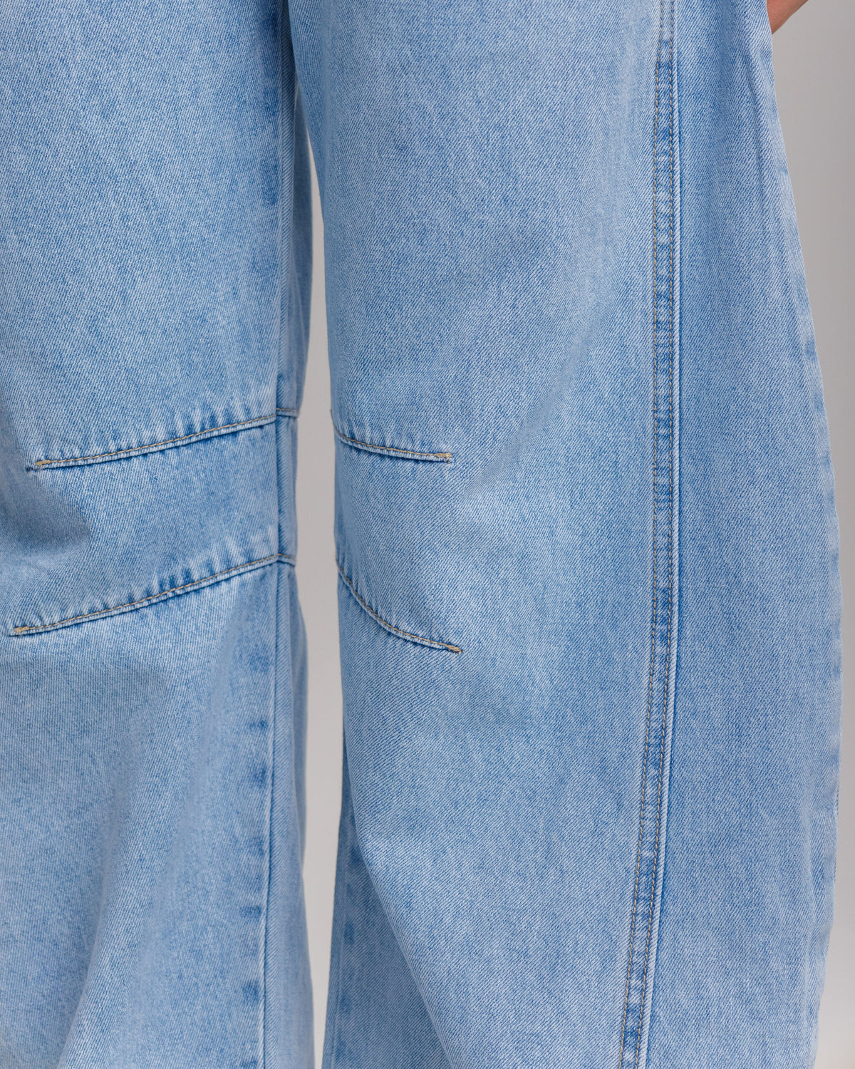 Jeans ballon blu medio - 9039