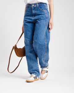 Jeans ballon impunture DARK BLUE - 9033