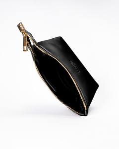 Beauty case in pelle NOAH - nero