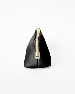Beauty case in pelle NOAH - nero