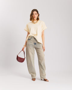 T-shirt in cotone dettaglio - H15303