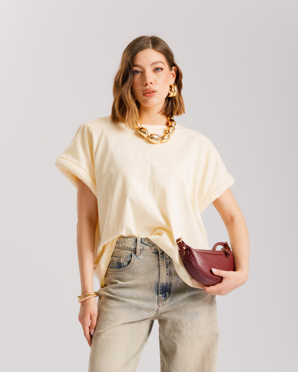 T-shirt in cotone dettaglio - H15303