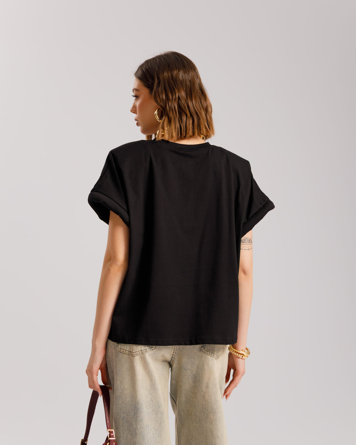 T-shirt in cotone dettaglio - H15303