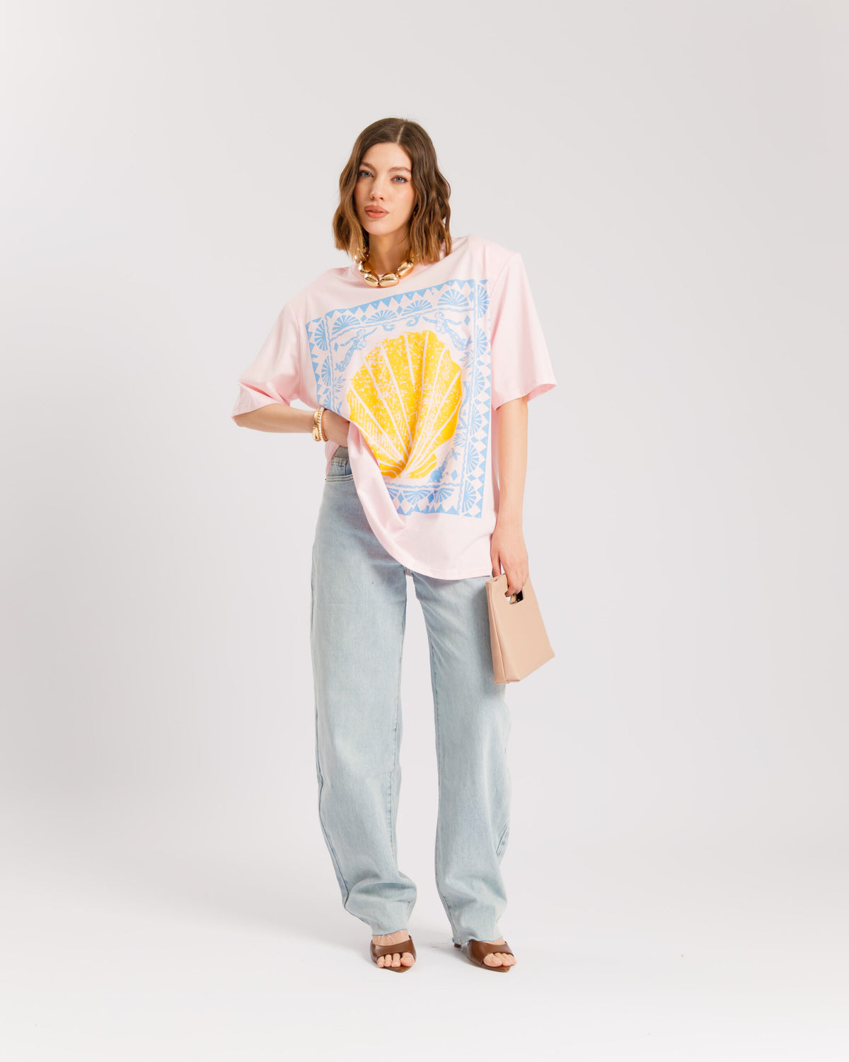 T-shirt con stampa - H15291