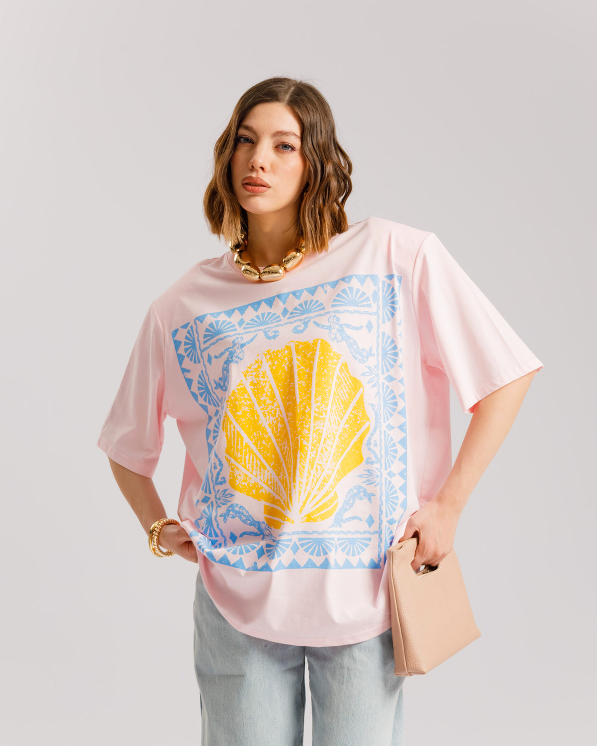 T-shirt con stampa - H15291