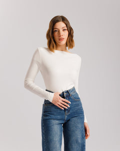 Maglia basic con scollo - 5612