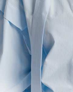 Camicia in cotone con foulard - H13757