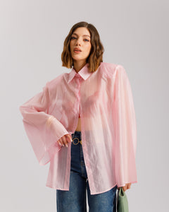 Camicia in seta con spalline - H15295