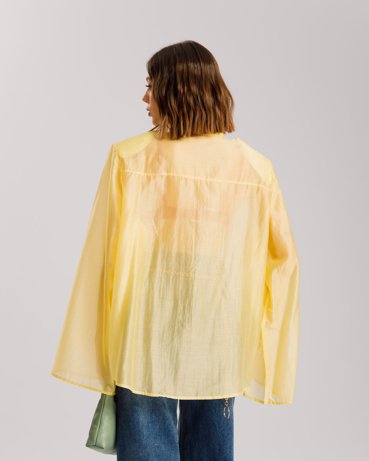 Camicia in seta con spalline - H15295