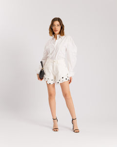 Shorts a campana con pois - PJ15062