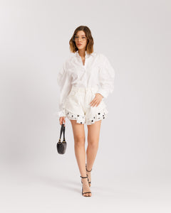 Shorts a campana con pois - PJ15062