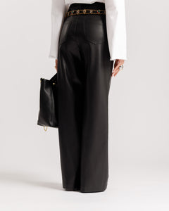 Pantaloni in finta pelle - VS9022