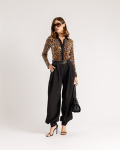 Body paillettes animalier - H1332