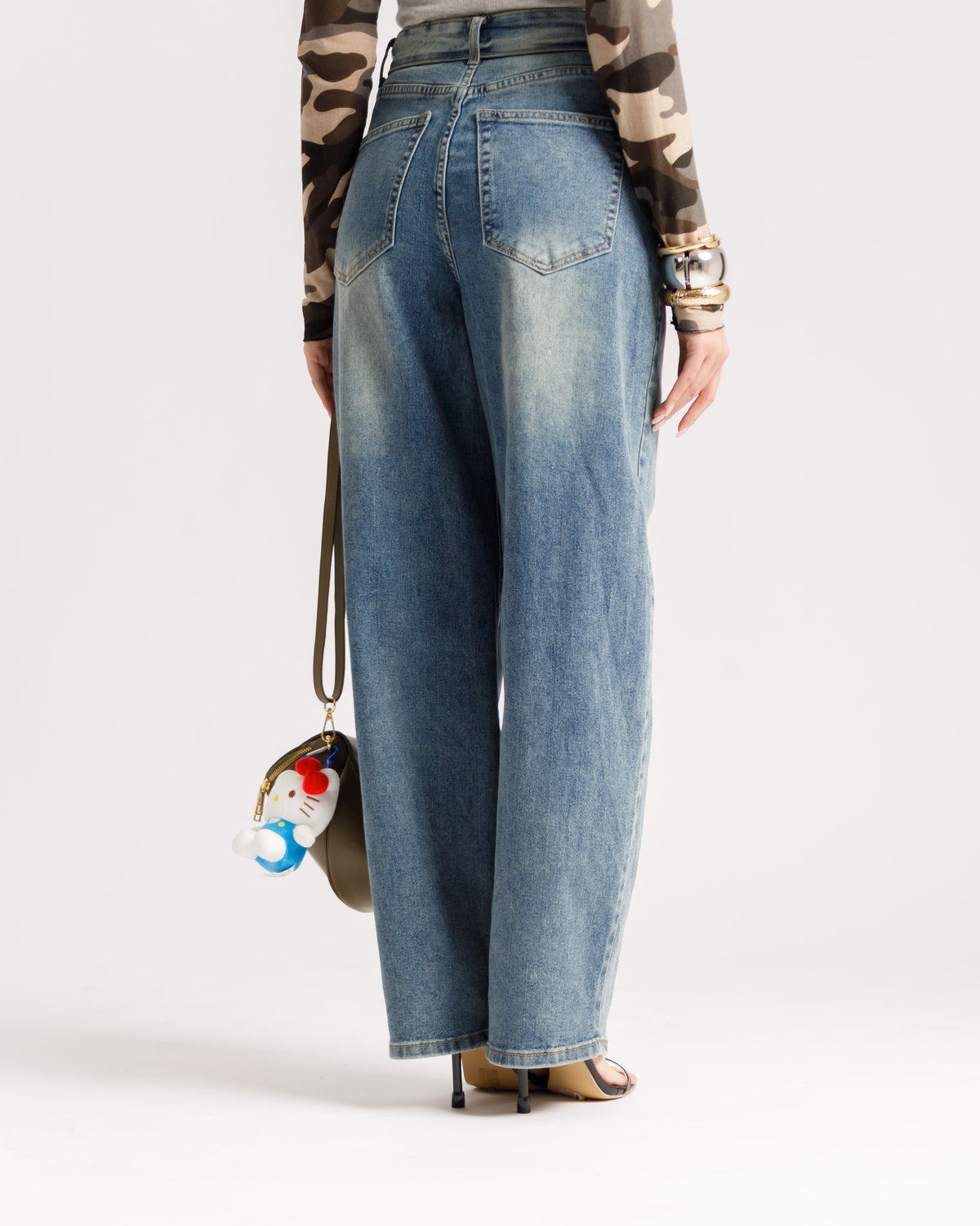 Jeans wide ballon - 9549