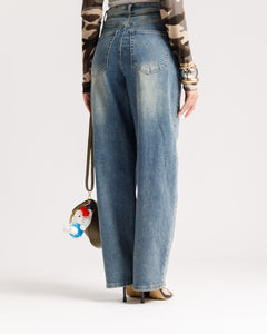 Jeans wide ballon - 9549