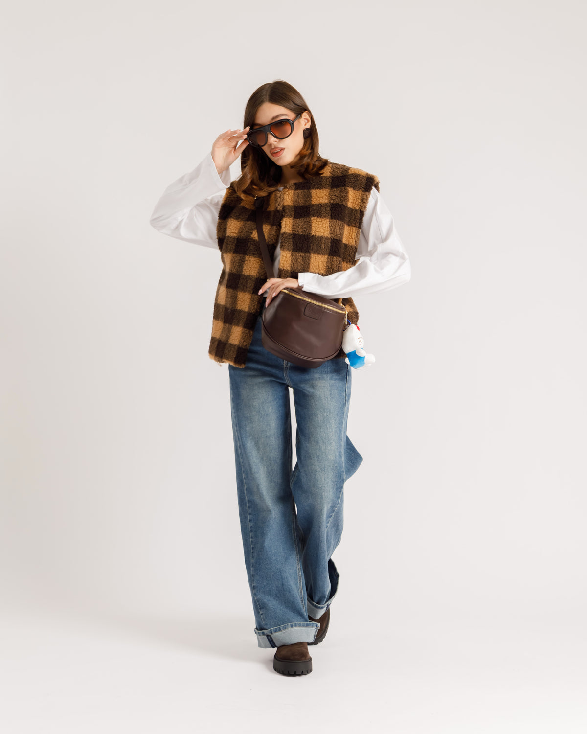 Gilet a quadroni - 9520
