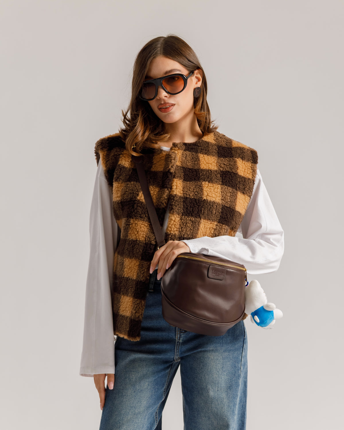 Gilet a quadroni - 9520