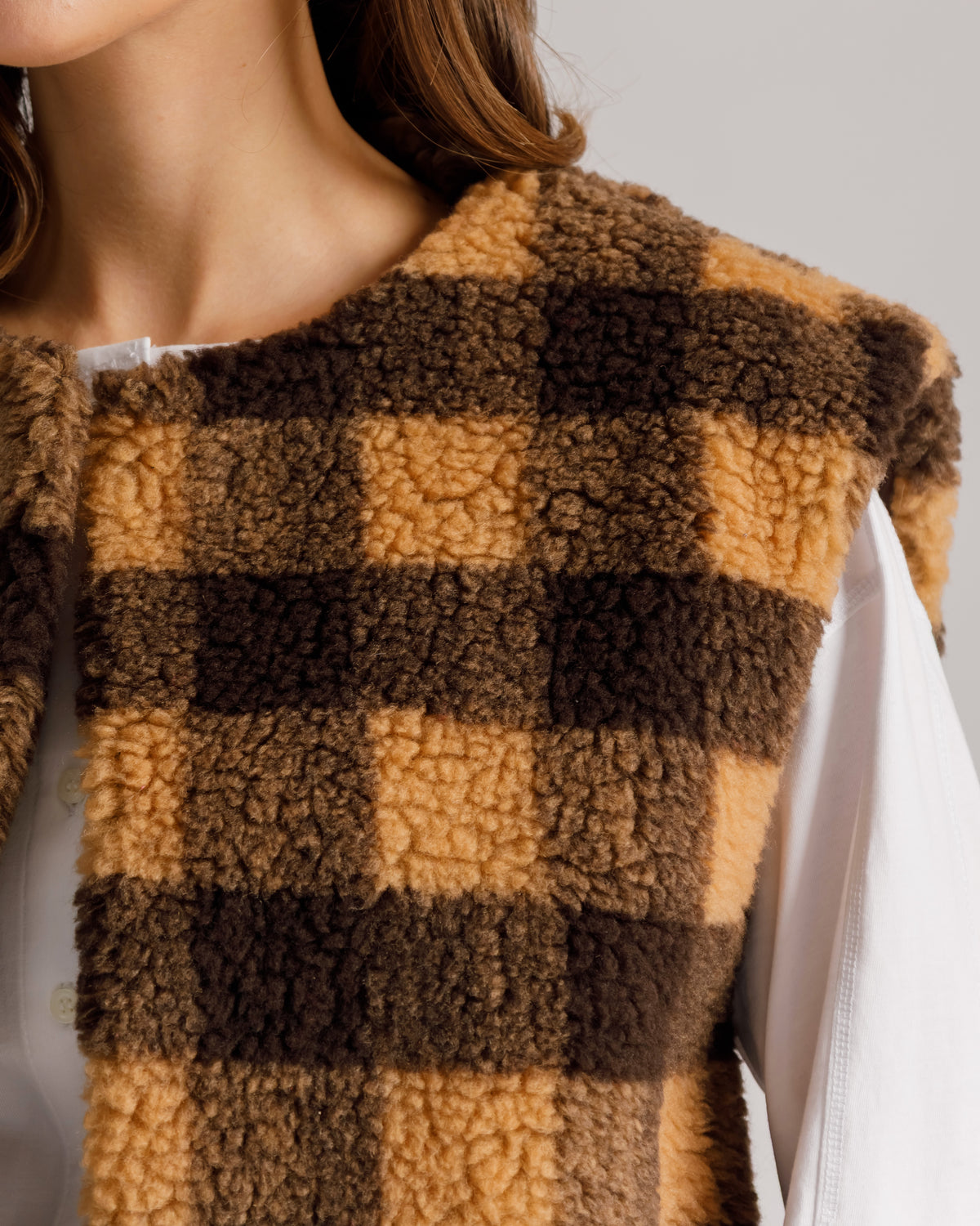 Gilet a quadroni - 9520