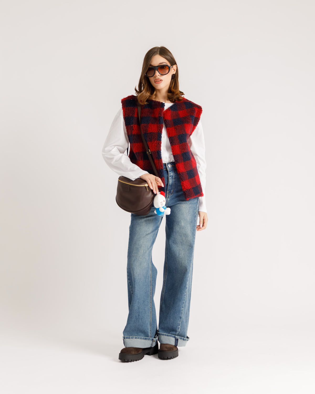 Gilet a quadroni - 9520