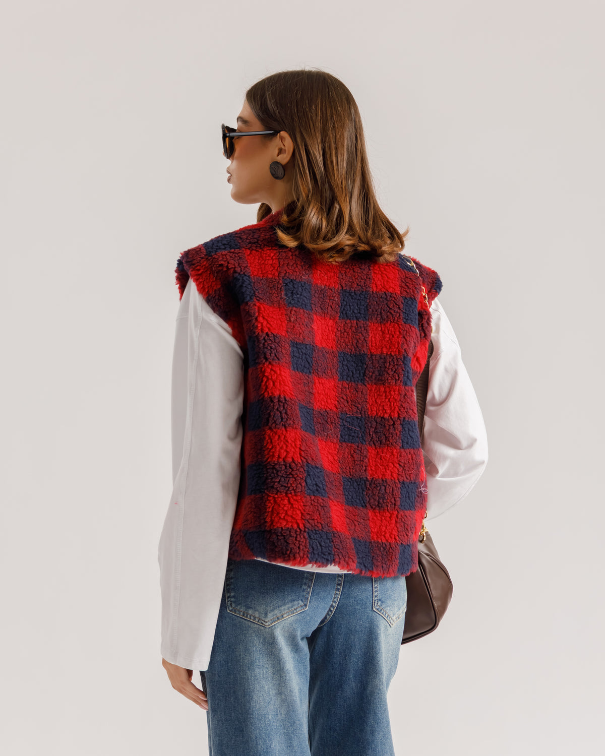 Gilet a quadroni - 9520