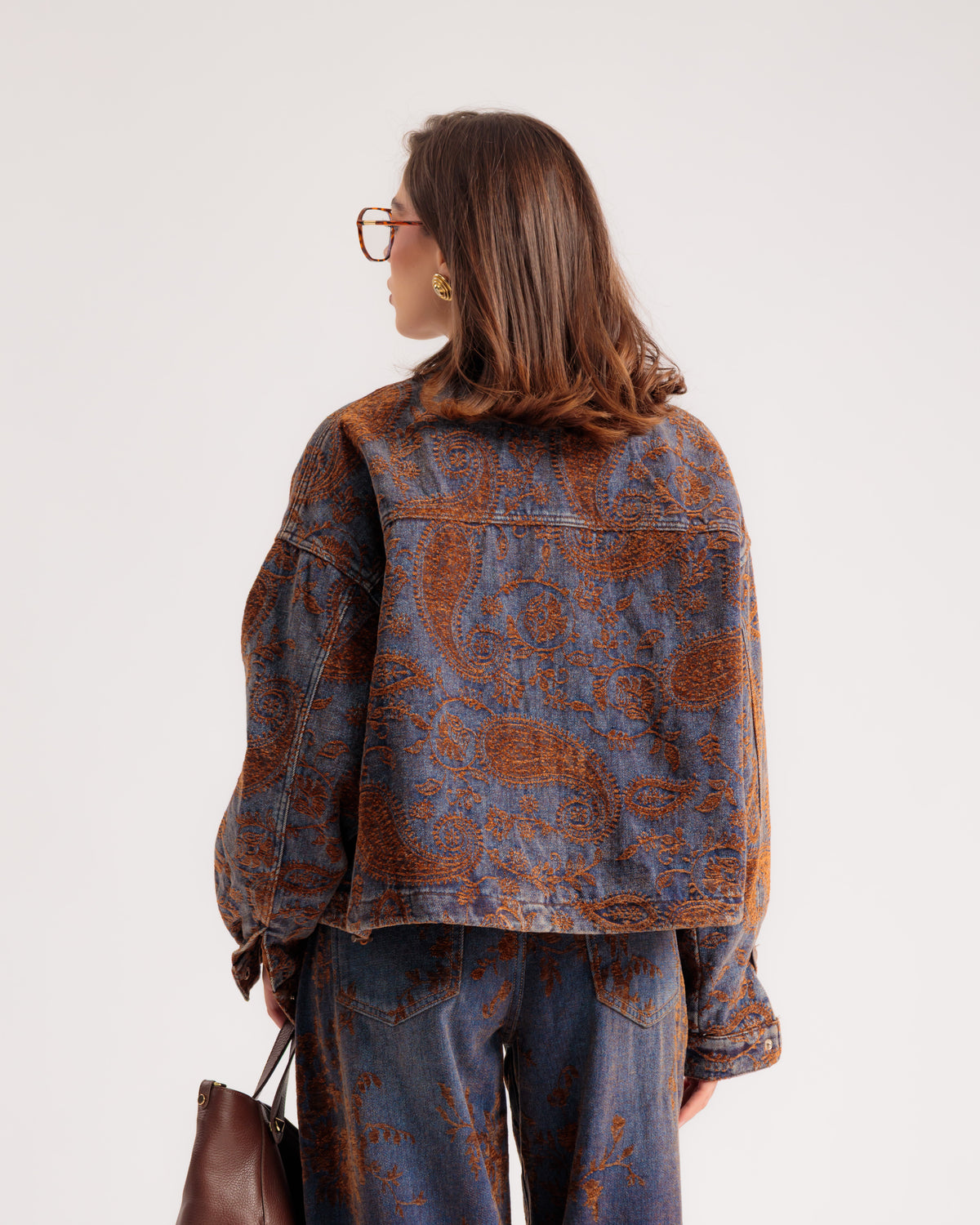 Giacca denim floc - U63632