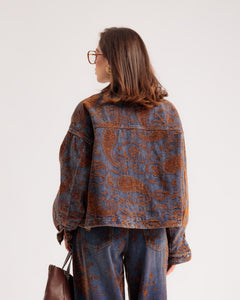 Giacca denim floc - U63632
