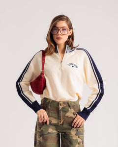 Pull LOVE zippé - AT8632