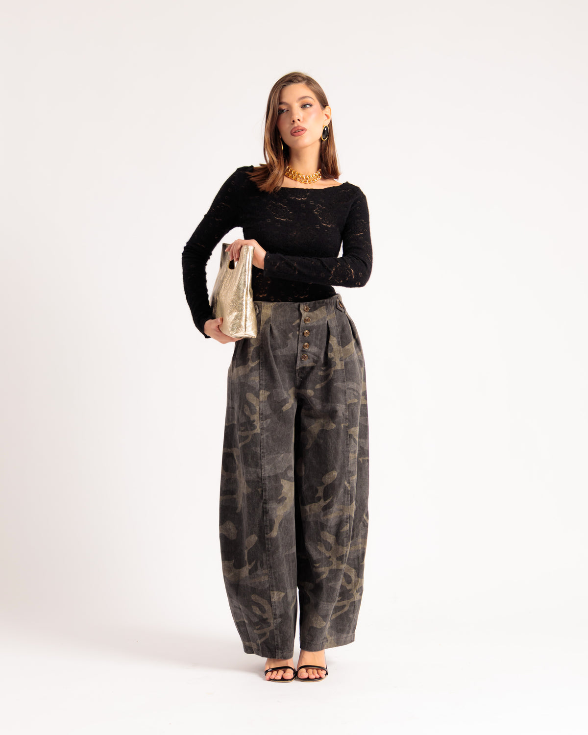 Jeans ballon grigi - WH26607