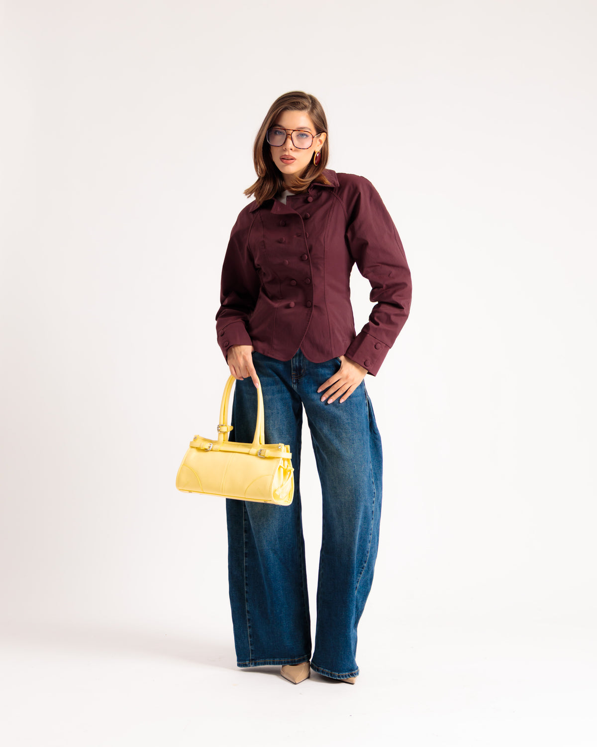 Veste à manches bouffantes - U31693