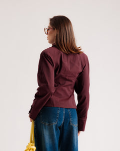 Veste à manches bouffantes - U31693