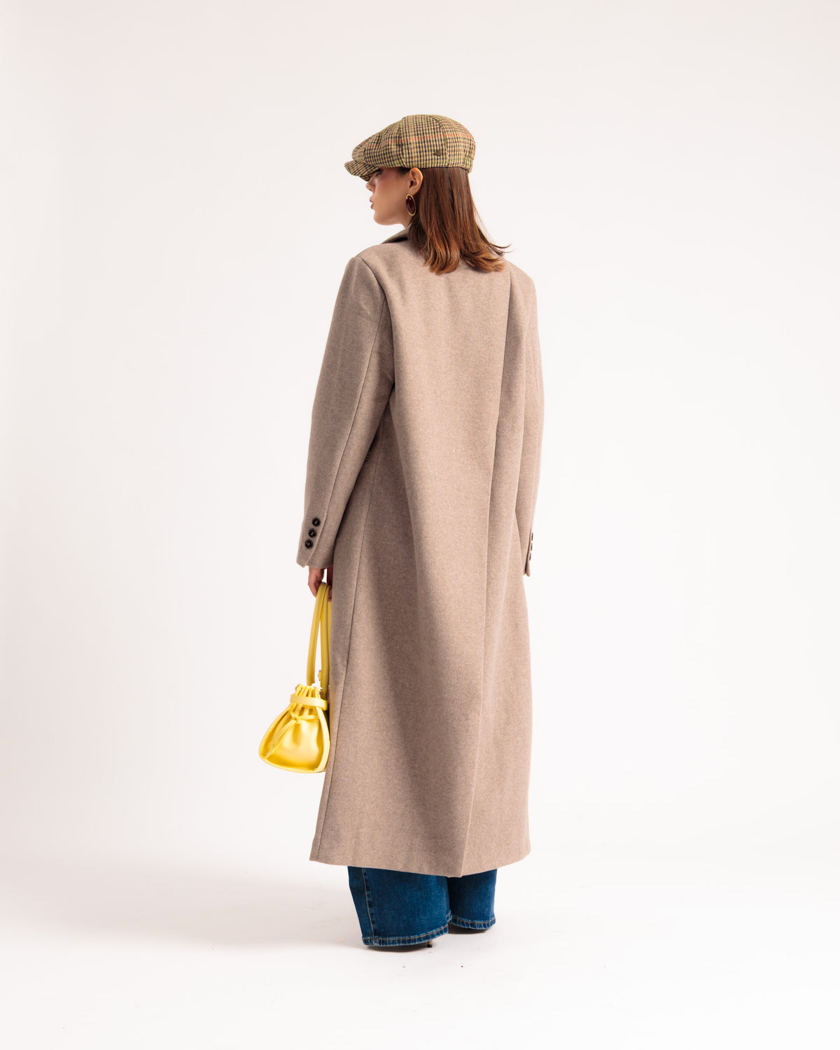 Manteau long TAUPE - 9207