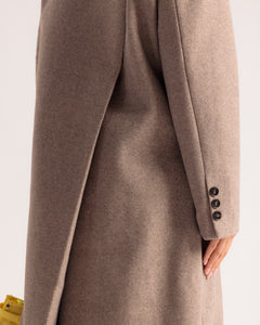 Manteau long TAUPE - 9207