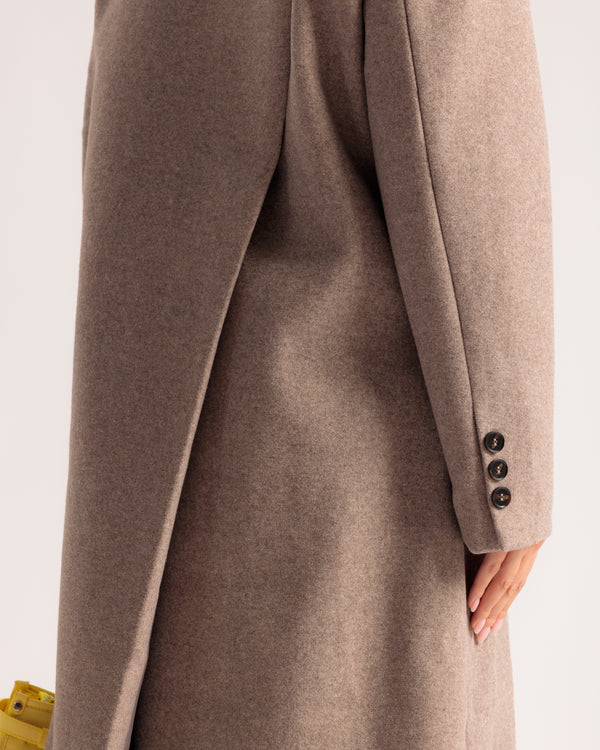 Manteau long TAUPE - 9207
