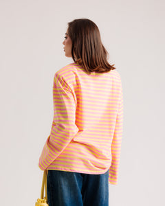 Maglia righe con spalline - H12771