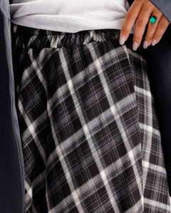 Gonna lunga tartan NERA - 1156