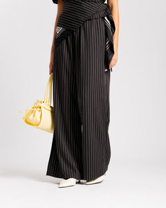 Coord-set gessato NERO - 9702