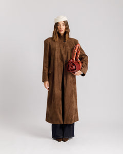 Cappotto in simil suede - 1651