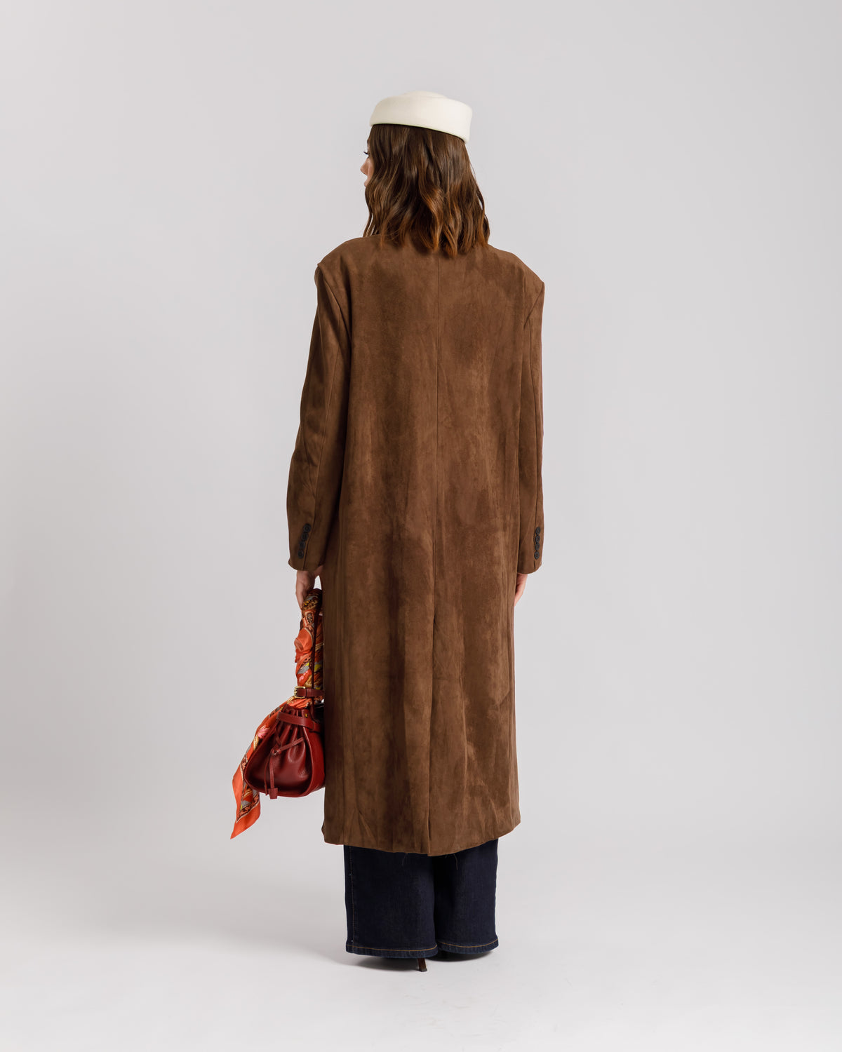 Cappotto in simil suede - 1651